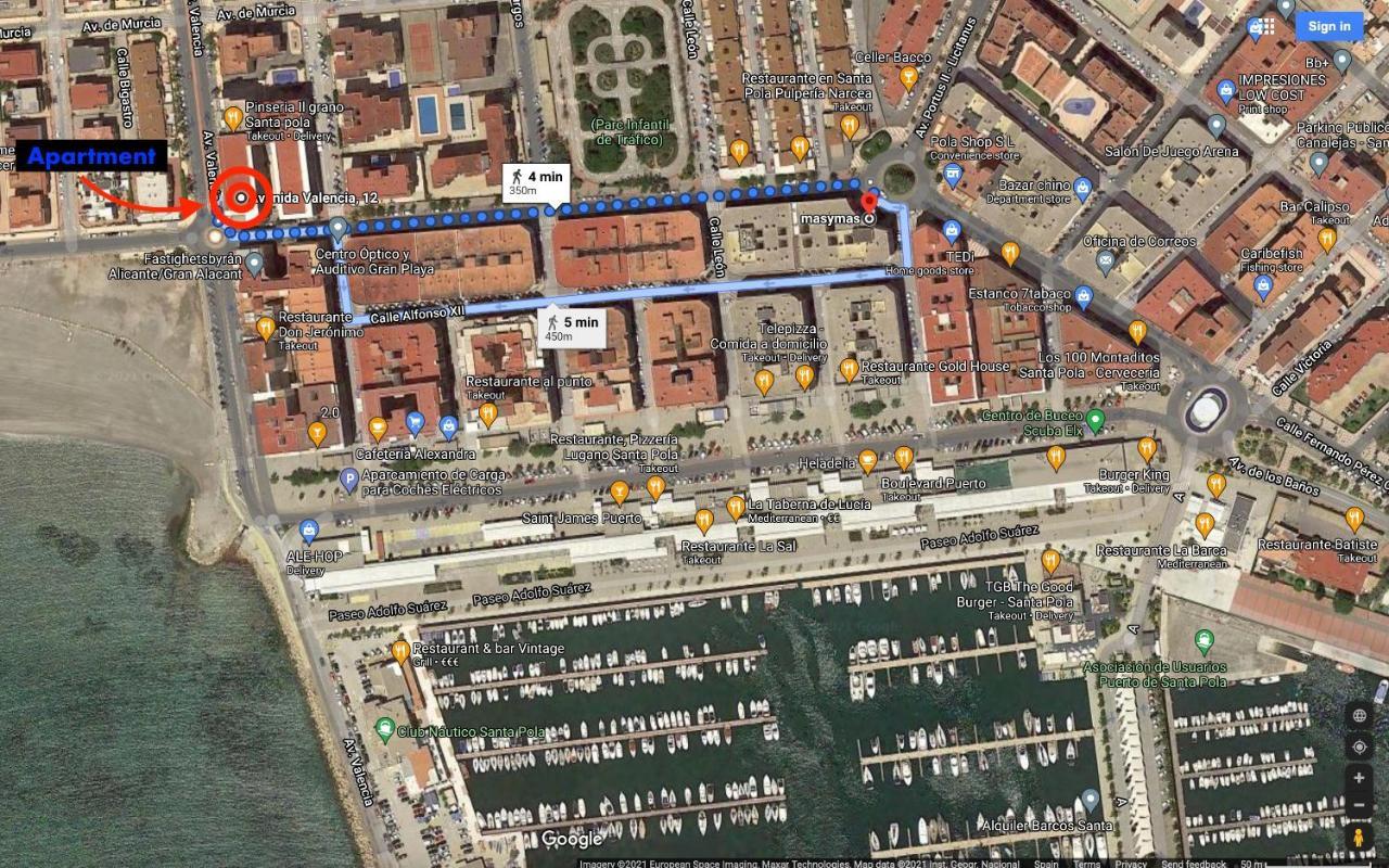 Sunny Beach Retreat Santa Pola Bagian luar foto